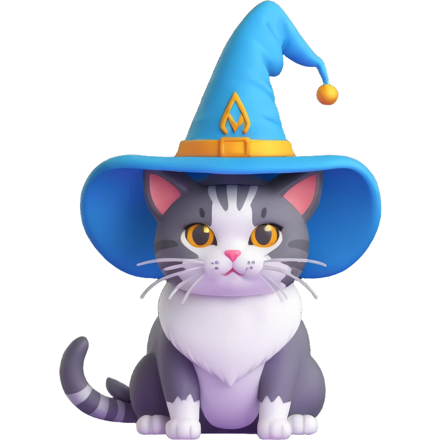 wizard cat emoji