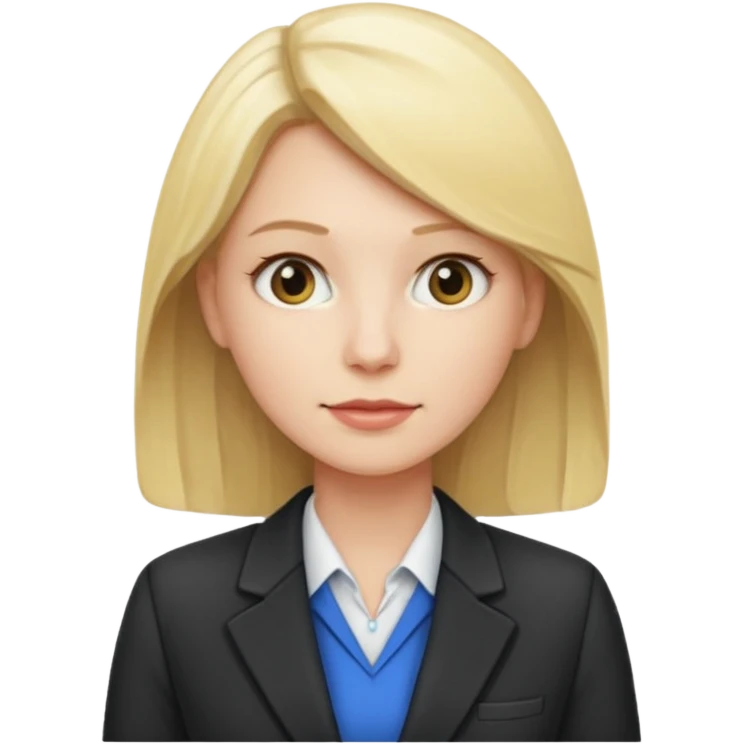 an ugly transphobic and anti-emo blonde and short teacher  emoji