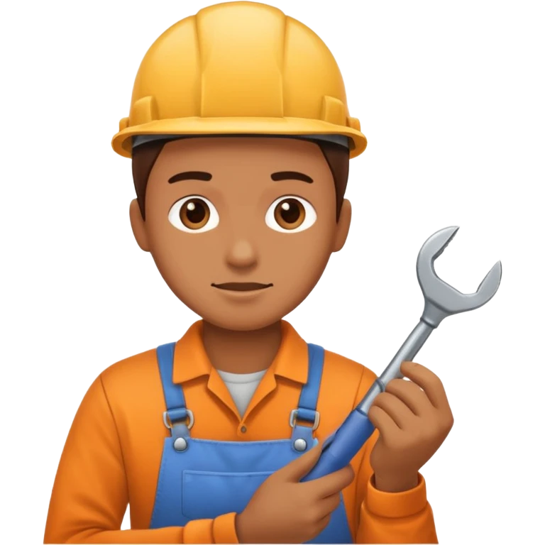 person Repairing a tool emoji