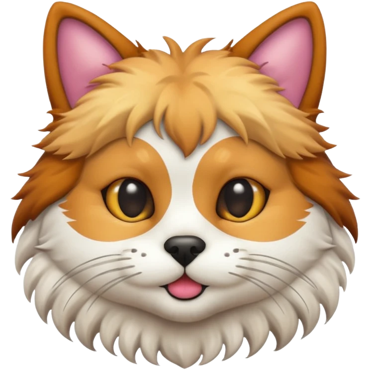 Cat and dog mix emoji