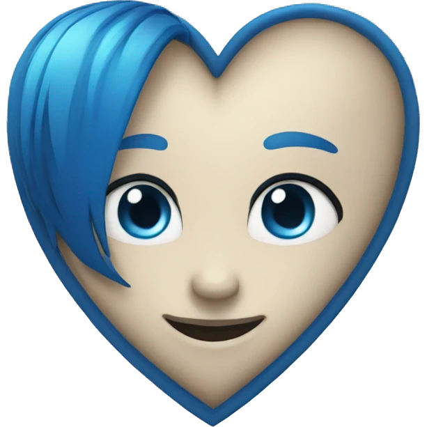 blue heart emoji