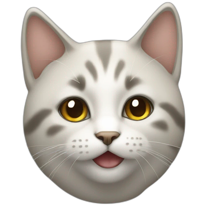 Un chat emoji