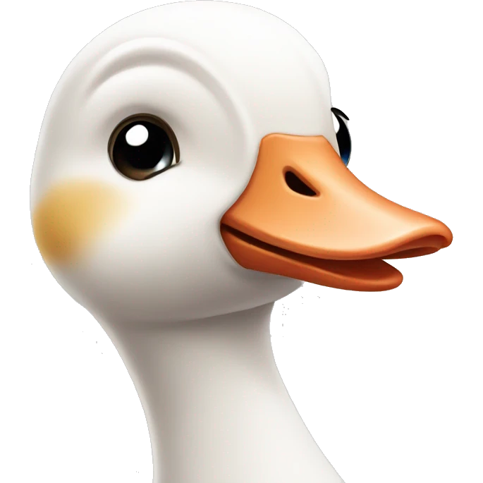 Cute little goose  emoji