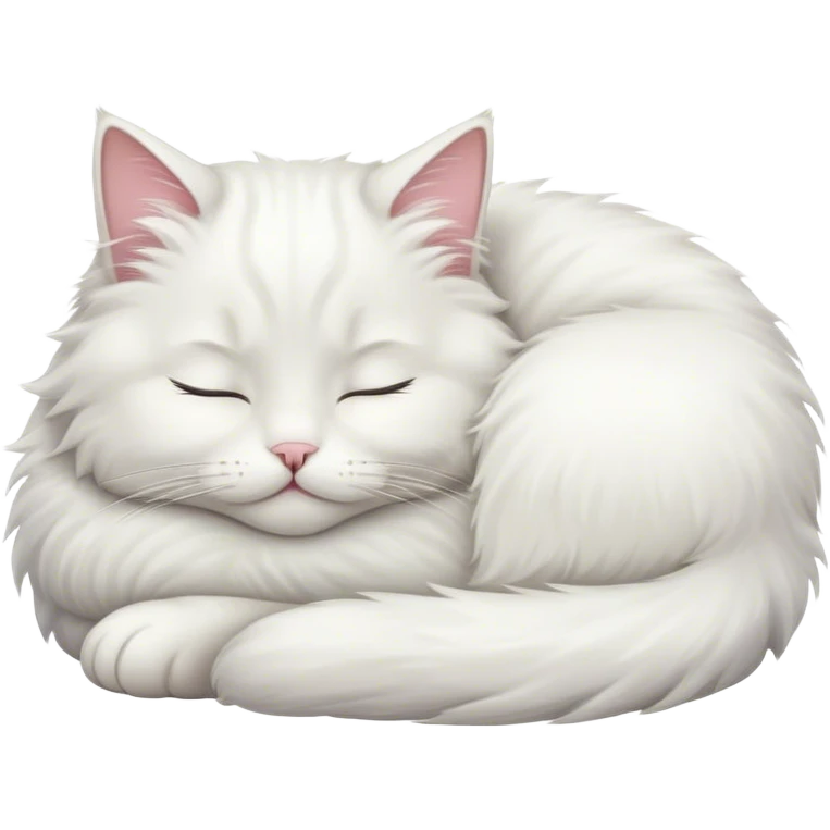 kitty sleeping emoji