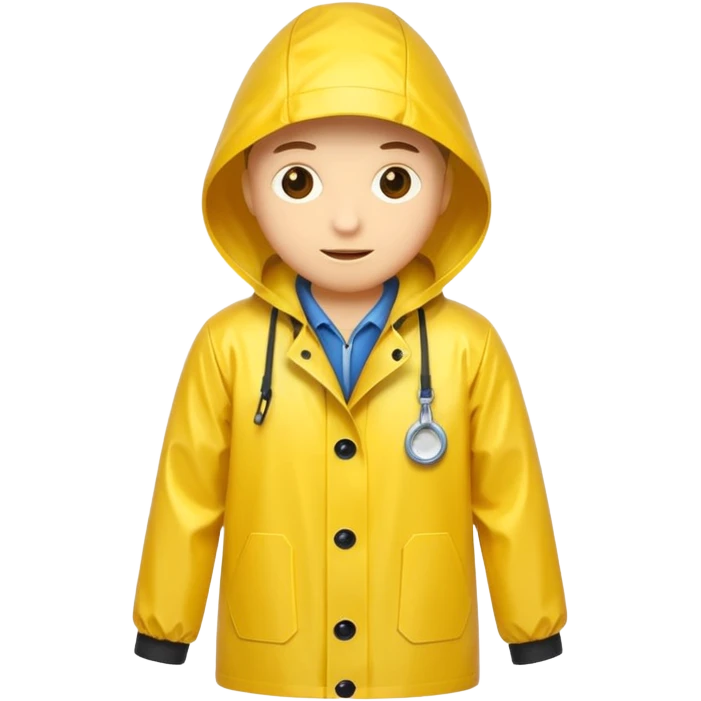 rain coat emoji