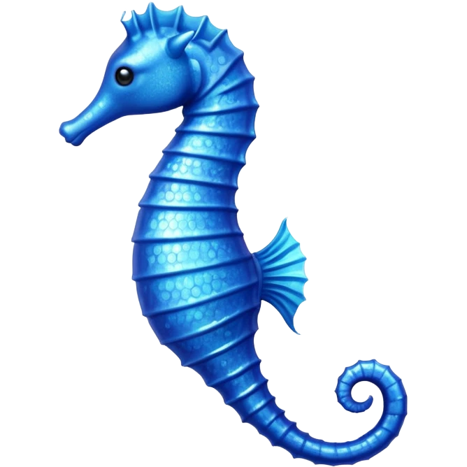 a blue sea horse emoji please emoji