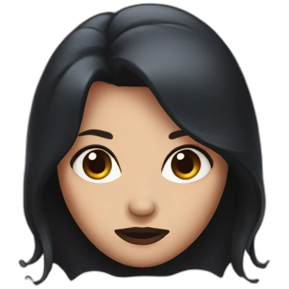 head Black Widow emoji