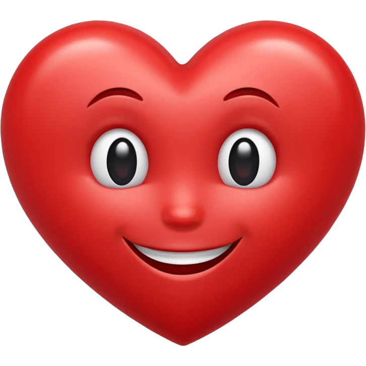 A smiling heart emoji