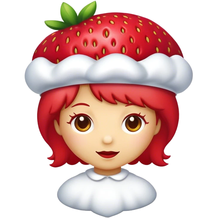 strawberry shortcake emoji