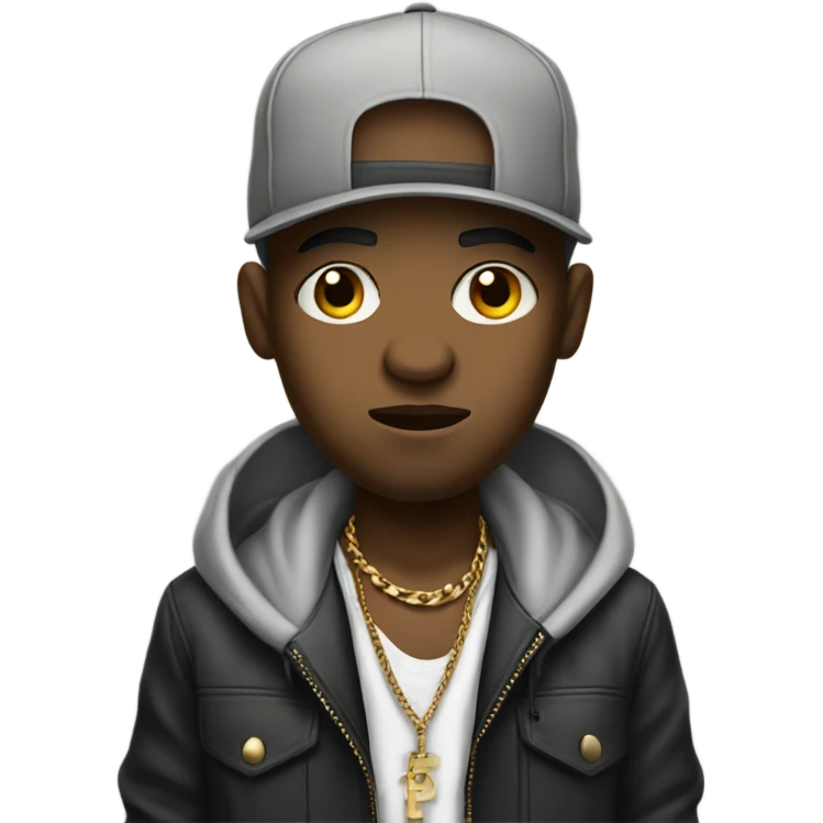 Gangster rapper  emoji
