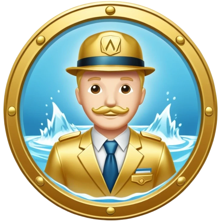 Monopoly hydro specialist badge  emoji