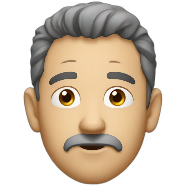 Garry avec un nez de cloun emoji