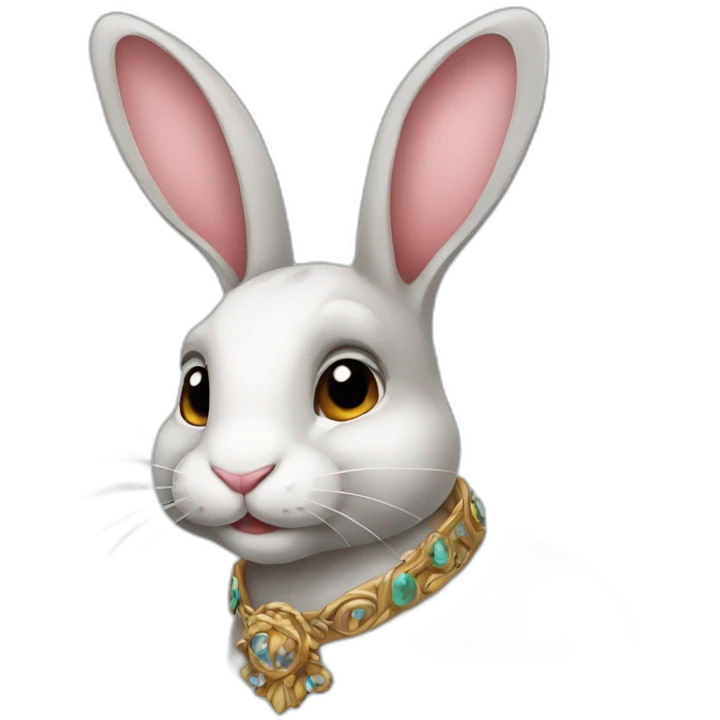 a-very-fancy-rabbit emoji