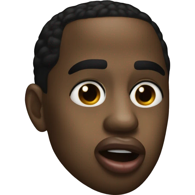 Puff Daddy licking his lips emoji