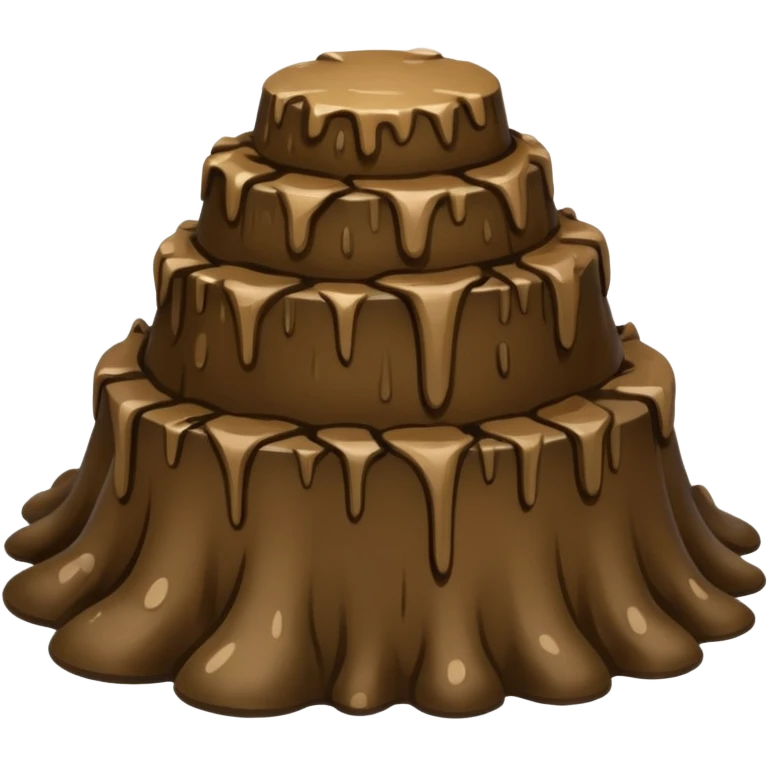 Mud emoji