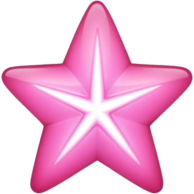pink star emoji