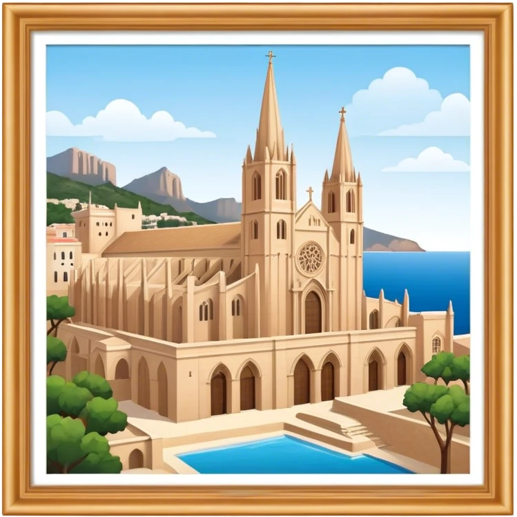 Mallorca cathedral emoji