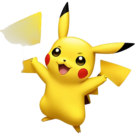pikachu do high five emoji