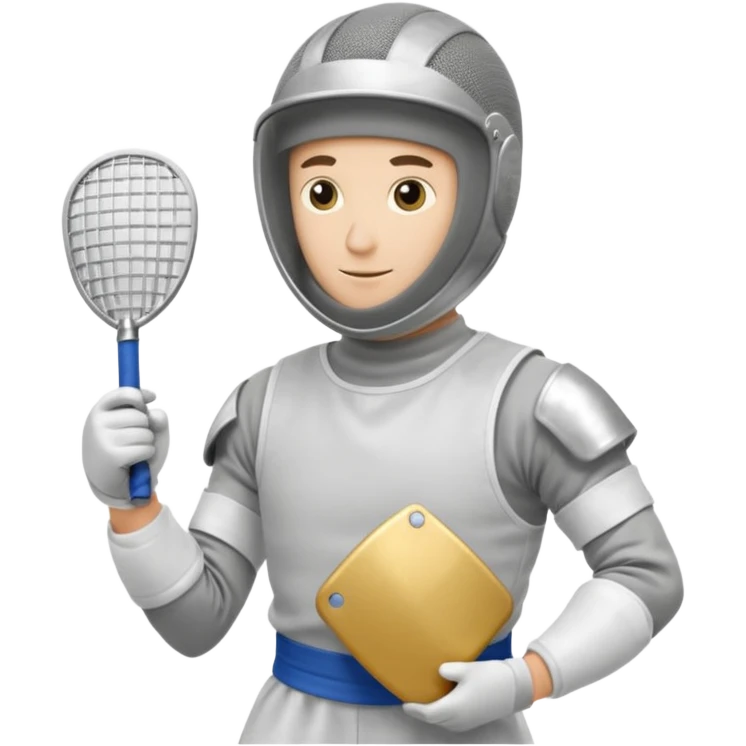 fencing sportsman emoji
