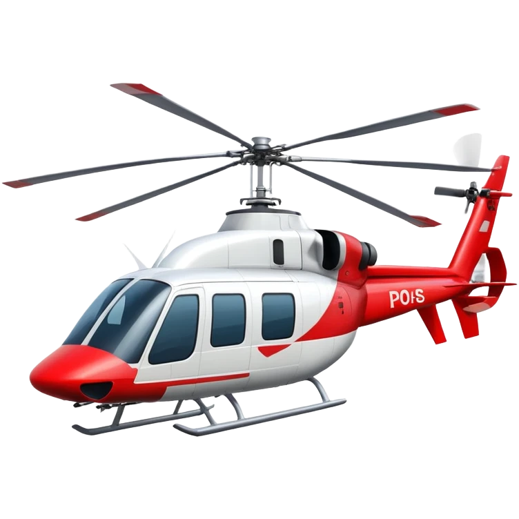 Medical helicopter emoji
