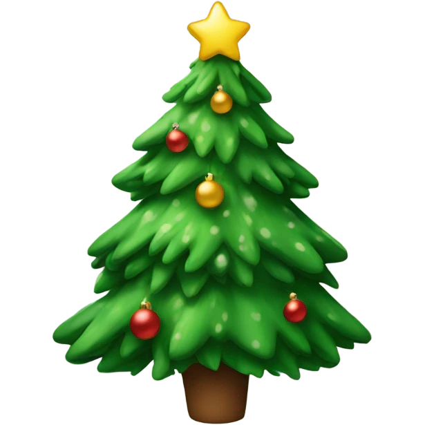 Christmas tree emoji