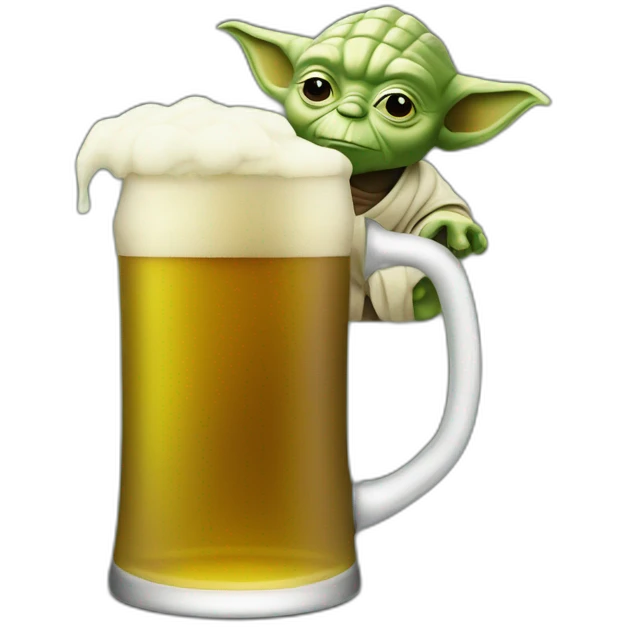 yoda beer emoji
