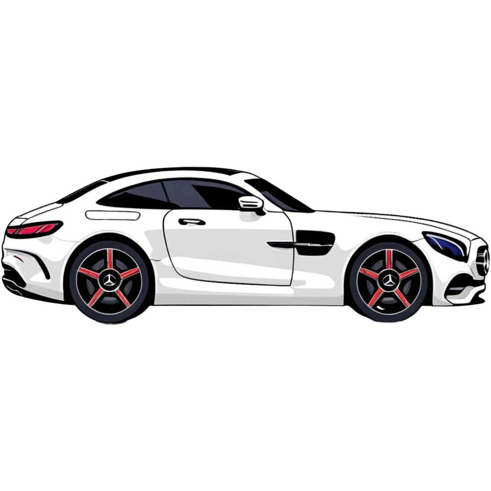 Mercedes luxury car emoji