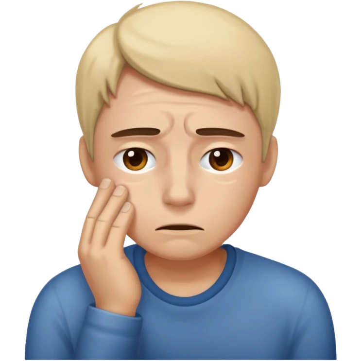 I’m tired in ways sleep can’t fix emoji