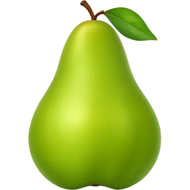 Pear emoji