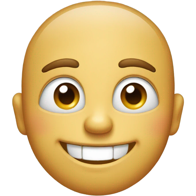 rolling eyes with smile emoji