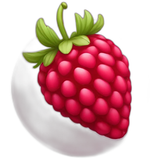 fraise framboise myrtille emoji