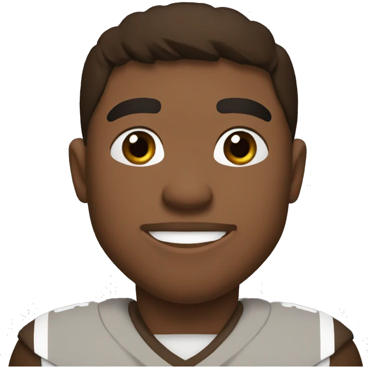 Nick Chubb brown emoji