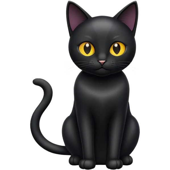 black cat emoji