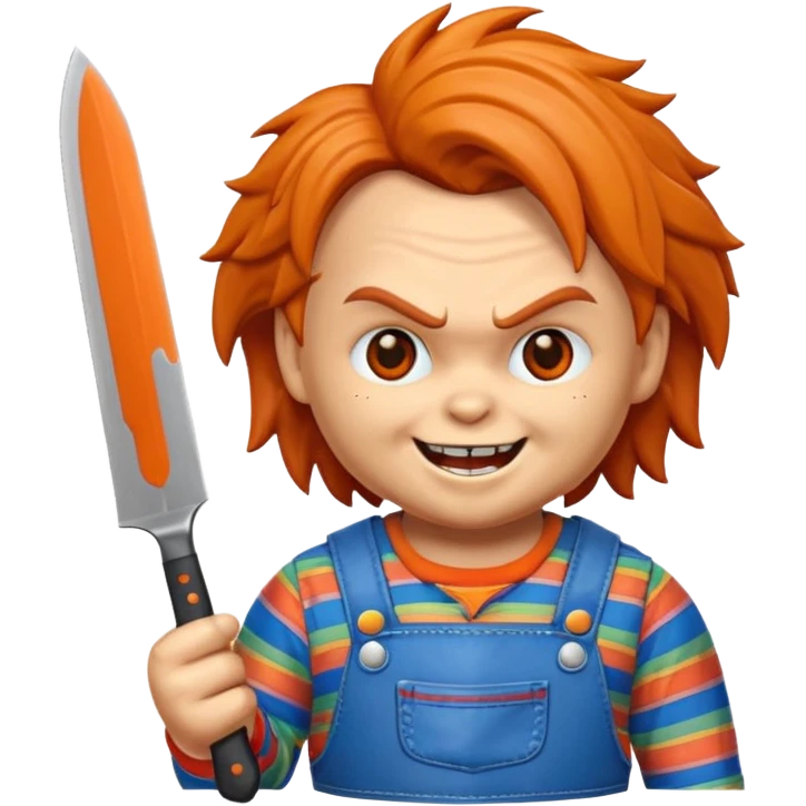 Un emojin de chuky emoji