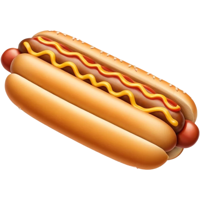 Very very very hot hotdog emoji