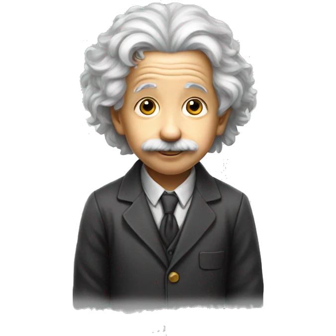 albert einstein child emoji