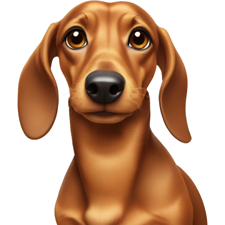 Daschund Harry honey emoji