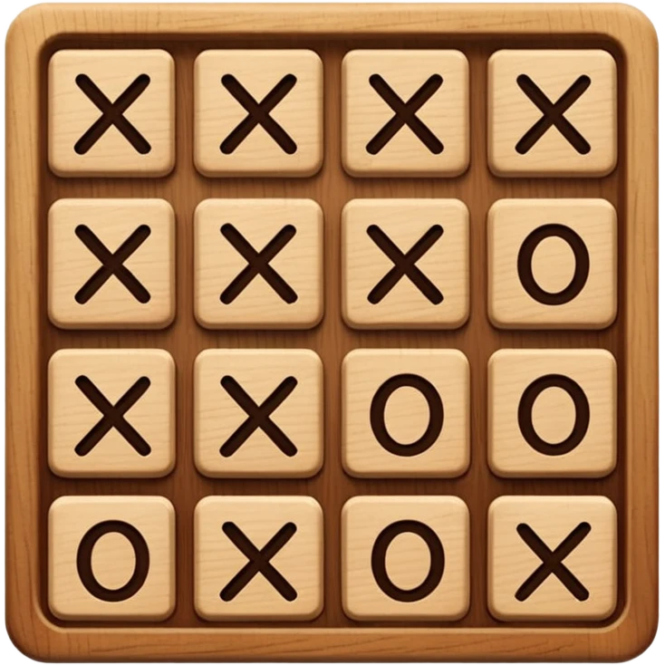tic tac toe square emoji