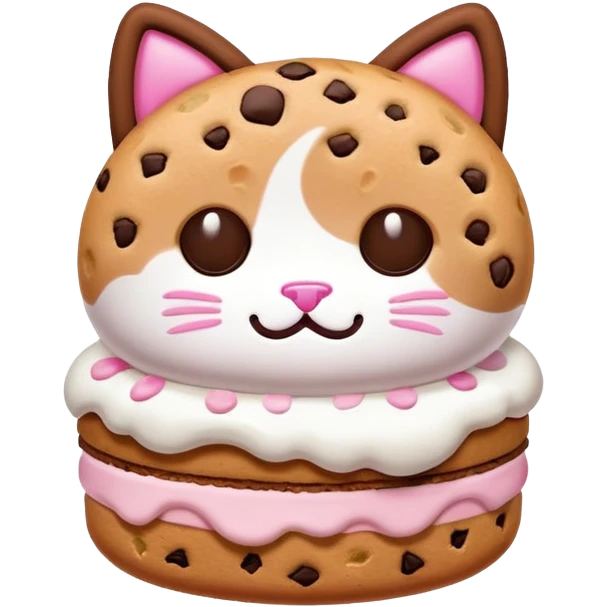 cookie cat emoji