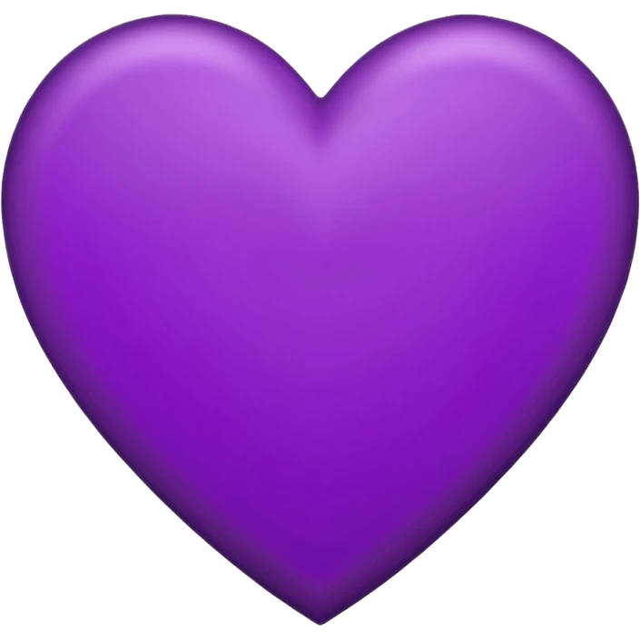 purple heart qith black hertagram on it emoji