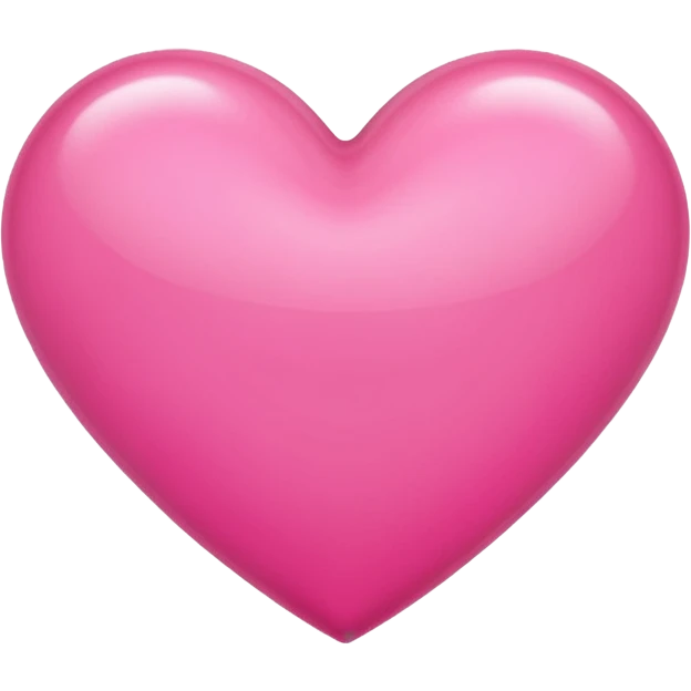 Pink heart  emoji