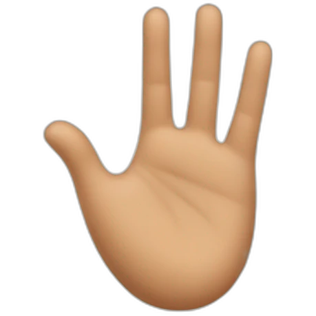 Terre dans une main emoji