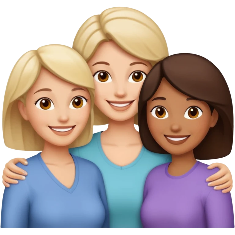 Three moms emoji