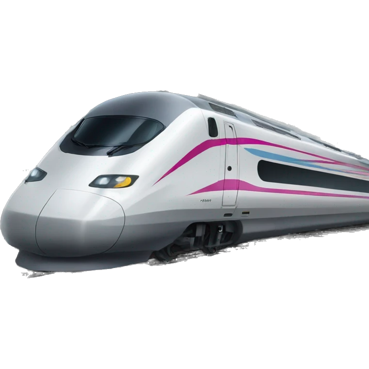 high speed trains  emoji