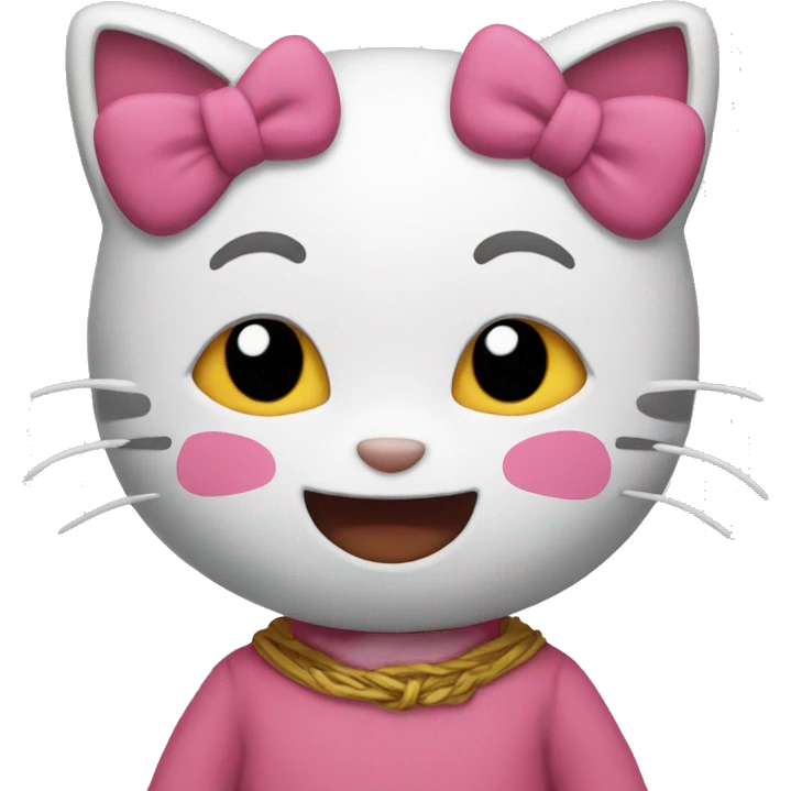 hello kity emoji