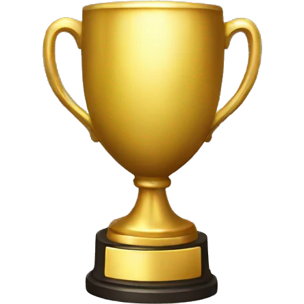gold trophy emoji