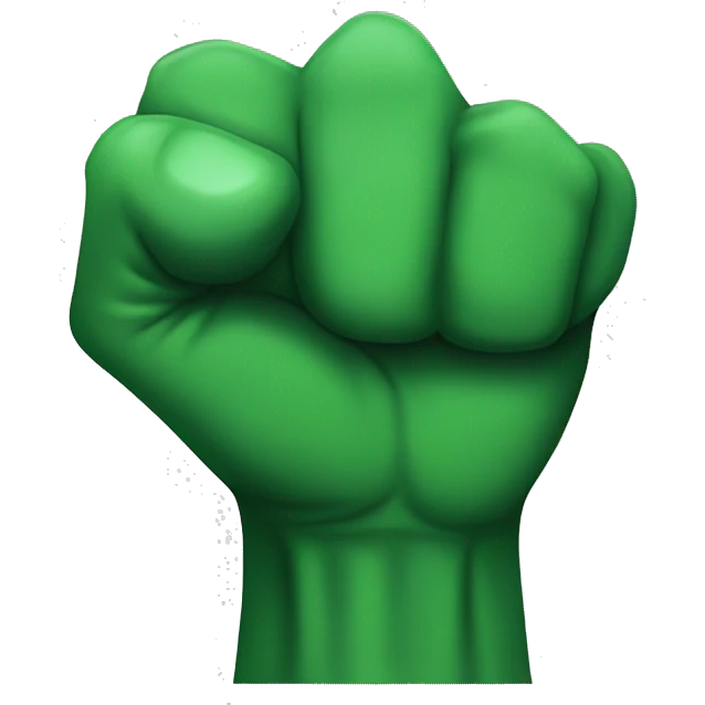 green fist emoji
