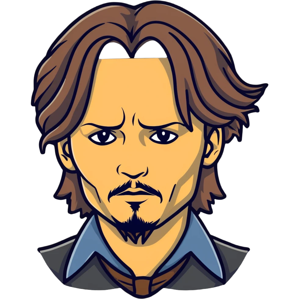 Johnny Depp emoji
