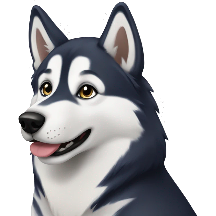husky emoji