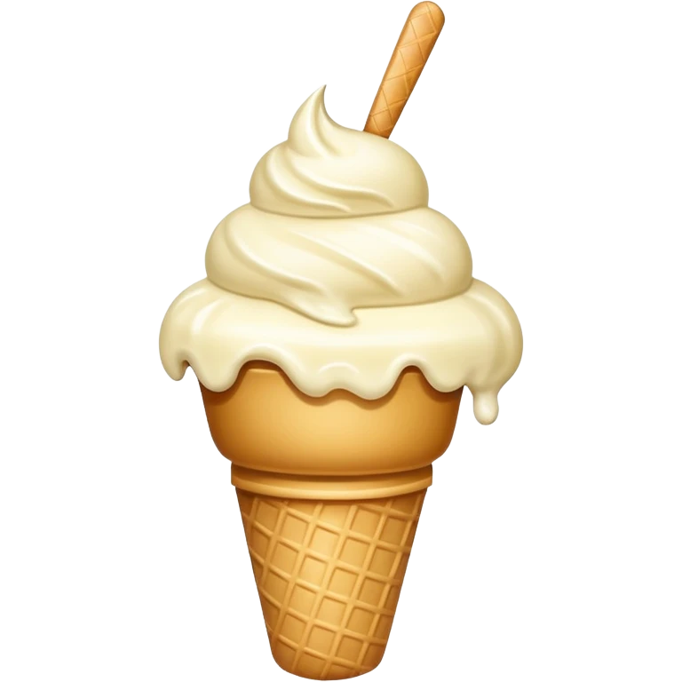 Ice cream emoji